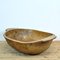 Large Handmade Wooden Dough Bowl, Early 1900s, Image 2