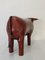 Vintage Leather Bull Footstool by Dimitri Omersa, 1970s, Image 6