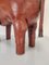 Vintage Leather Bull Footstool by Dimitri Omersa, 1970s, Image 3