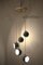Italienische Chrom Lampe mit Fünf Leuchten von Guzzini, 1965 7