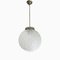 Large Mid-Century Bubble Glass Pendant Lamp, 1960s, Image 1