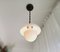 Mid-Century Modern Scandinavian Opal Glass Pendant Lamp, 1950s 6