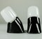 Black 6411 Wall Lights by Wilhelm Wagenfeld for Lindner, 1950s, Set of 2, Image 3