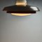 Mid-Century Ceiling Lamp in Opaline Glass from Philips, 1960s, Image 1