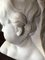 Bust of Putto or Little Girl in White Carrara Marble, 1940s, Image 9