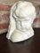 Bust of Putto or Little Girl in White Carrara Marble, 1940s 3