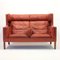 Leather 2192 Coupe Sofa by Børge Mogensen for Fredericia, 1980s, Image 3