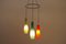 Murano Glas Deckenlampe, 1950er 4
