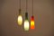Murano Glas Deckenlampe, 1950er 8