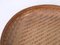 Vintage Wicker and Bamboo Round Basket, Image 6