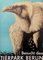 Vintage Tierpark Berlin Zoo Poster Depicting Vulture, 1960s, Image 3