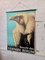 Poster vintage raffigurante un avvoltoio, Tierpark Berlin Zoo, anni '60, Immagine 4
