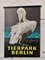 Poster vintage raffigurante un pellicano, Tierpark Berlin Zoo, anni '70, Immagine 2