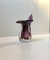 Twisted Vase aus Amethyst Murano Glas von Seguso, 1960er 2