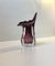 Twisted Vase aus Amethyst Murano Glas von Seguso, 1960er 3