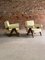 PJ-010806 Chandigarh Easy Lounge Sofa & Armchairs by Pierre Jeanneret, 1950s, Set of 3 14