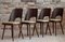 Chaises de Salle à Manger Sahco Mid-Century en Tissu par Oswald Haerdtl, 1950s, Set de 4 2
