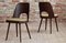 Mid-Century Sahco Fabric Dining Chairs by Oswald Haerdtl, 1950s, Set of 4 3