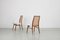 Beech Wood Chairs with Woven Back, 1950s, Set of 2 10