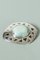 Silver and Turquoise Brooch from Michelsen, Image 1