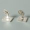 Silver Cufflinks by Karl-Ingemar Johansson, Set of 2, Image 5