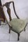 Oak Chairs with Arched Backrests, England, 1870s, Set of 4 5