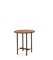 Walnut Round Sisters Side Table by Patricia Urquiola, Image 2