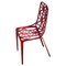 Red New Eiffel Tower Chair by Alain Moatti, Image 1