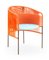Orange Mint Caribe Dining Chair by Sebastian Herkner 2