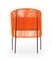 Chaise de Salle à Manger Caribe Orange Menthe par Sebastian Herkner 5