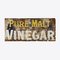 Large Enamel Malt Vinegar Sign, 1930s 1