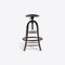 Ebonised Limed Oak Mendoza Bar Stool 1