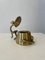 Small Art Deco Brass Cat Box by Karl Hagenauer, Austria 5