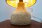 Lámpara de mesa Mid-Century de travertino, años 60, Imagen 14