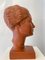 Plaster Bust of a Woman with Short Hair by Claudius Linossier, 1927 4