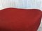 Konferenz- oder Esszimmerstühle aus Stahl und roter Wolle, 17er Set 8