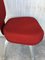 Conference or Dining Chairs in Steel and Red Wool, Set of 17, Image 12