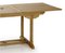 Teak Rectangular Foldable Dining Table 4