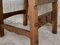 19th Spanish Carved Chairs with Leather Seat, Set of 4 9