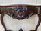 19th French Regency Carved Walnut Console Table 8