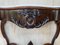 19th French Regency Carved Walnut Console Table, Image 8