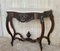 19th French Regency Carved Walnut Console Table, Image 3