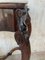 Consolle in legno di noce intagliato, XIX secolo, Francia, Immagine 11