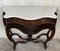19th French Regency Carved Walnut Console Table, Image 6