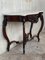 19th French Regency Carved Walnut Console Table, Image 4