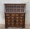 Spanish Fall-Front Secretary Desk in Carved Walnut, Spain, 1950s, Image 3