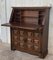 Spanish Fall-Front Secretary Desk in Carved Walnut, Spain, 1950s, Image 7