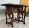 18th Century Carved Oak Oval Table 6