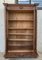 Antique French Carved Oak Vitrine Cabinet, Image 3