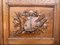 Antique French Carved Oak Vitrine Cabinet 13